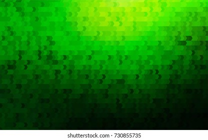 Light Green vector polygonal illustration, which consist of rectangles. Rectangular pattern for your business design. Geometric background in Origami style with gradient. 
