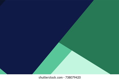 Light Green vector polygonal illustration consisting of rectangles. Rectangular design for your business. Creative geometric background in origami style with gradient.