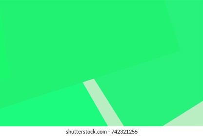 Light Green vector polygonal illustration consisting of rectangles. Rectangular design for your business. Creative geometric background in origami style with gradient.