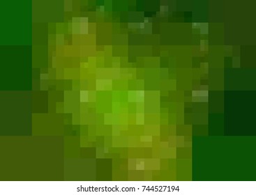 Light Green vector polygonal illustration, which consist of rectangles. Rectangular pattern for your business design. Geometric background in Origami style with gradient. 