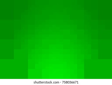 Light Green vector polygonal illustration, which consist of rectangles. Rectangular pattern for your business design. Geometric background in Origami style with gradient. 