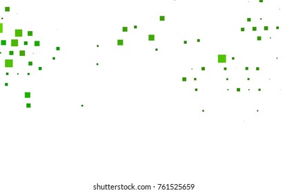 Light Green vector polygonal illustration, which consist of rectangles. Rectangular pattern for your business design. Geometric background in Origami style with gradient. 
