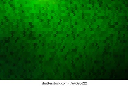 Light Green vector polygonal illustration, which consist of rectangles. Rectangular pattern for your business design. Geometric background in Origami style with gradient. 