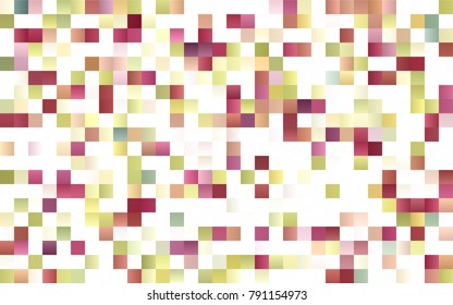 Light Green vector polygonal illustration, which consist of rectangles. Rectangular pattern for your business design. Geometric background in Origami style with gradient. 