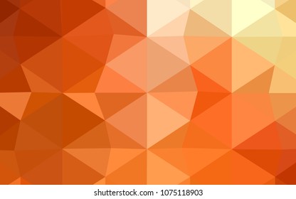 Light Green vector polygonal pattern. Shining colored illustration in a new style. The polygonal design can be used for your web site.