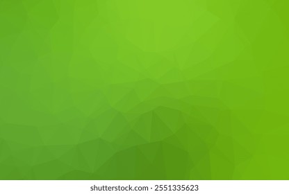 Motif polygonal Image vectorielle vert clair. Illustration abstraite scintillante au design élégant. Une conception entièrement nouvelle pour votre entreprise.