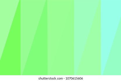Light Green vector polygonal template. Geometric illustration in Origami style with gradient.  Brand-new design for your business.
