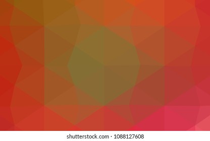 Light Green vector polygonal template. Shining polygonal illustration, which consist of triangles. The template for cell phone's backgrounds.