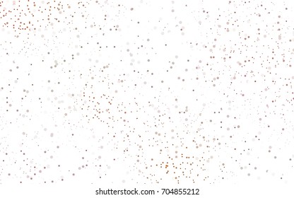 Light Green vector red banner with set of circles, dots. Donuts Background. Creative Design Template. Technological halftone illustration.