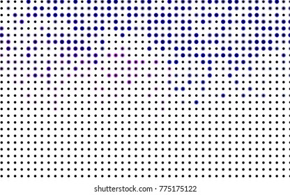 Light Green vector red banner with set of circles, dots. Donuts Background. Creative Design Template. Technological halftone illustration.