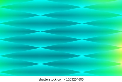 Light Green vector seamless backdrop with rectangles, squares. Rectangles on abstract background with colorful gradient. Design for textile, fabric, wallpapers.