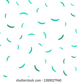 Light Green vector seamless backdrop with wry lines. Colorful geometric sample with gradient lines.  A completely new design for your business.