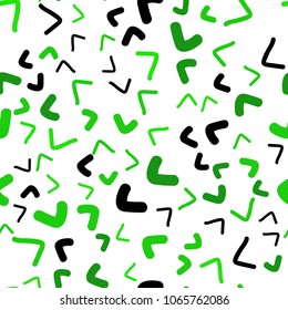 Light Green vector seamless  background with liquid shapes. A sample with blurred bubble shapes. The best blurred design for your business.