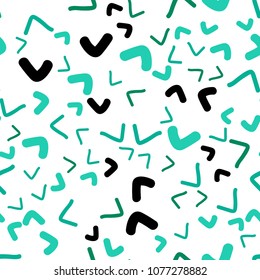 Light Green vector seamless  background with bubble shapes. Creative geometric illustration in marble style with gradient. The best blurred design for your business.