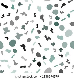 Light Green vector seamless background with bent lines. Colorful abstract illustration with gradient lines. A completely new template for your business design.