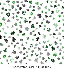 Light Green vector seamless background with straight lines. Blurred decorative design in simple style with lines. The pattern for ad, booklets, leaflets.