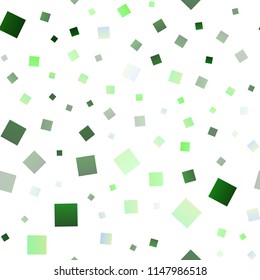 Light Green vector seamless background with rectangles. Modern abstract illustration with colorful rectangles. Pattern for busines ad, booklets, leaflets