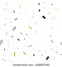 Light Green vector seamless background with rectangles. Glitter abstract illustration with rectangular shapes. The template can be used as a background.