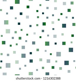 Light Green vector seamless background with rectangles. Glitter abstract illustration with rectangular shapes. Modern template for your landing page.