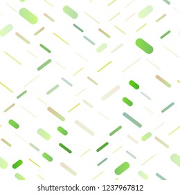 Light Green vector seamless background with straight lines. Lines on blurred abstract background with gradient. The template can be used as a background.