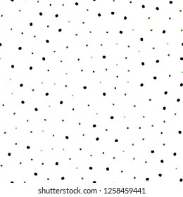 Light Green vector seamless background with bubbles. Beautiful colored illustration with blurred circles in nature style. Trendy design for wallpaper, fabric makers.