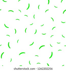 Light Green vector seamless background with curved lines. A circumflex abstract illustration with gradient. A new texture for your  ad, booklets, leaflets.