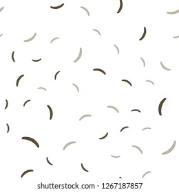 Light Green vector seamless background with curved lines. Glitter abstract illustration with wry lines. A completely new design for your business.