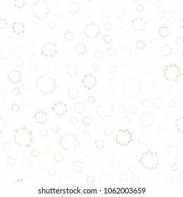 Light Green vector seamless  cover with spots. Blurred decorative design in abstract style with bubbles. Pattern can be used for ads, leaflets.