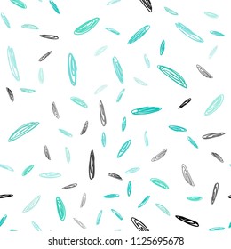 Light Green vector seamless cover with spots. Modern abstract illustration with colorful water drops. New design for ad, poster, banner of your website.