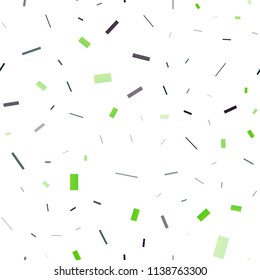 Light Green vector seamless cover in polygonal style. Modern abstract illustration with colorful rectangles. Pattern for busines ad, booklets, leaflets