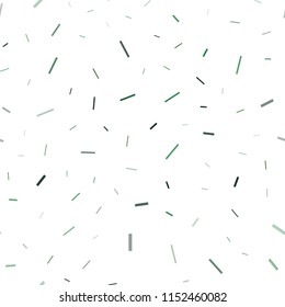 Light Green vector seamless cover with long lines. Shining colored illustration with narrow lines. Smart design for your business advert.