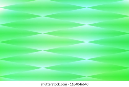 Light Green vector seamless cover in polygonal style. Decorative design in abstract style with rectangles. Pattern for design of fabric, wallpapers.