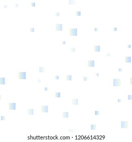 Light Green vector seamless cover in polygonal style. Glitter abstract illustration with rectangular shapes. Pattern can be used for websites.