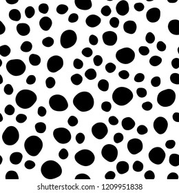 Light Green vector seamless cover with circles. Colorful illustration with blurred circles in nature style. Pattern for design of fabric, wallpapers.