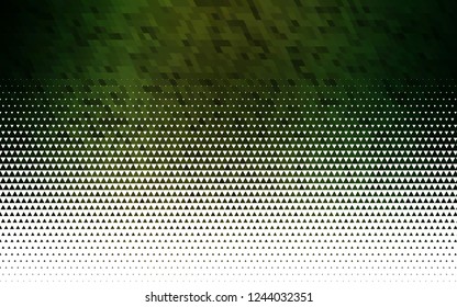 Light Green vector seamless cover in polygonal style. Beautiful illustration with triangles in nature style. Trendy design for wallpaper, fabric makers.