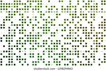 Light Green vector seamless cover in polygonal style. Modern abstract illustration with colorful rectangles. Template for business cards, websites.