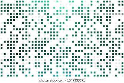 Light Green vector seamless cover in polygonal style. Abstract gradient illustration with rectangles. Pattern for trendy fabric, wallpapers.