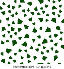 Light Green vector seamless, isometric backdrop with lines, triangles. Modern abstract illustration with colorful triangles. Template for business cards, websites.