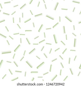 Light Green vector seamless, isometric layout with flat lines. Shining colored illustration with sharp stripes. Template for business cards, websites.