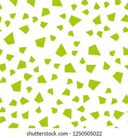 Light Green vector seamless, isometric texture with triangular style. Triangles on abstract background with colorful gradient. Design for wallpaper, fabric makers.