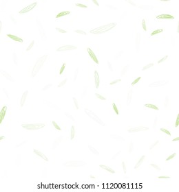 Light Green vector seamless layout with circle shapes. Abstract illustration with colored bubbles in nature style. Completely new template for your brand book.