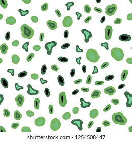 Light Green vector seamless layout with circle shapes. Illustration with set of shining colorful abstract circles. Trendy design for wallpaper, fabric makers.