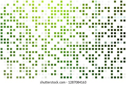 Light Green vector seamless layout with lines, rectangles. Modern abstract illustration with colorful rectangles. Trendy design for wallpaper, fabric makers.