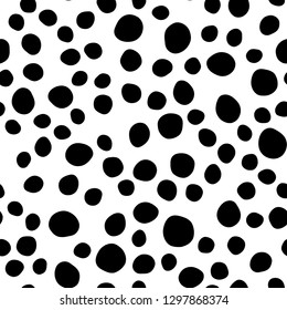 Light Green vector seamless layout with circle spots. Glitter abstract illustration with blurred drops of rain. Trendy design for wallpaper, fabric makers.