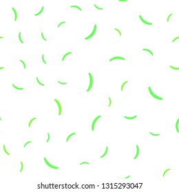 Light Green vector seamless layout with bent lines. Colorful illustration in abstract style with gradient. Abstract style for your business design.
