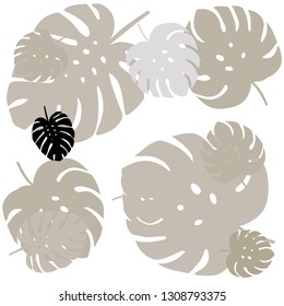 Light Green vector seamless natural pattern with leaves. Blurred decorative design in Indian style with leaves. Texture for window blinds, curtains.