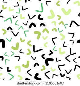 Light Green vector seamless  pattern with lamp shapes. A completely new color illustration in marble style. Pattern for your business design.