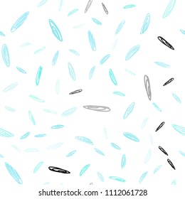 Light Green vector seamless pattern with spheres. Blurred bubbles on abstract background with colorful gradient. Pattern can be used for futuristic ad, booklets.