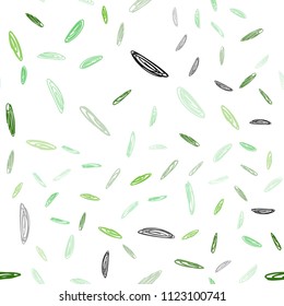 Light Green vector seamless pattern with spheres. Beautiful colored illustration with blurred circles in nature style. New design for ad, poster, banner of your website.