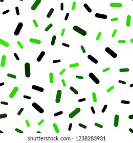 Light Green vector seamless pattern with sharp lines. Lines on blurred abstract background with gradient. Smart design for your business advert.